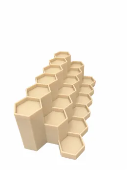 Organizator uleiuri esentiale tip fagure - imagine 2